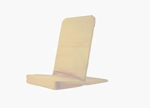 Original BackJack -Made in The USA- Extra Large Sand Cotton Fabric Lightweight Floor Seating Chair for Gaming Families Parents Daycare Back Support Reading Yoga Meditation School