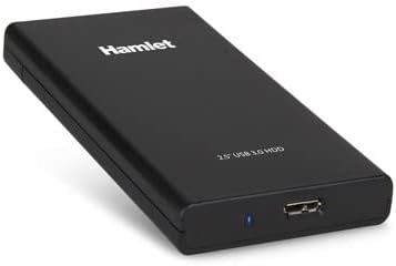 Hamlet SATA III External Enclosure for Hard Disk &amp SSD