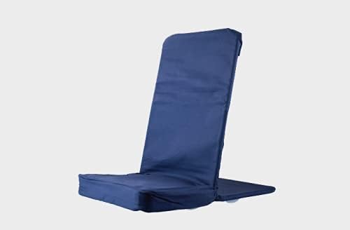 Original BackJack-Made in The USA- Extra Large Tough Duck Navy Lightweight Floor Seating Chair for Gaming Families Parents Daycare Back Support Reading Yoga Meditation Dorm
