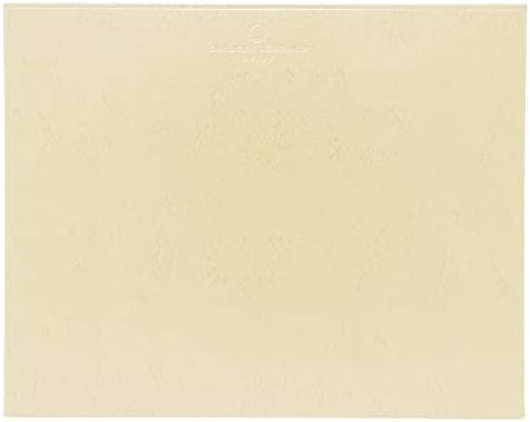 Gallery Leather Smooth Leather Mouse Pad - Landscape Layout Non-Slip &amp Waterproof Great for Work Desk &amp Home Handcrafted - Freeport Ivory - 10 x 8