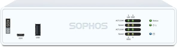 Sophos XGS 88 (Gen2) Network Security Appliance with 1 Year Standard Protection (XT88ZZ12ZZPCUS) | 4 x 2.5 GE Ports | Advanced Threat Protection SD-WAN Secure VPN Centralized Management