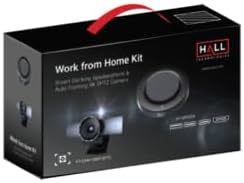 Hall Technologies HT-WFH-KIT (Work for Home Kit - 4K AI Enabled Auto Framing Camera and Smart Docking Speakerphone)
