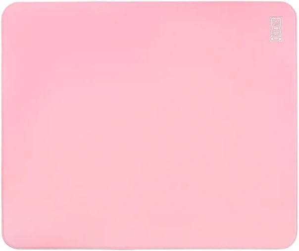 ESPTIGER Mouse Pads Shan Hai Series Chuan Yun (480 x 400 x 4mm) Standard Size SlimFlex Base Delicate Dense Plain Weave Fabric Large Cloth Gaming Mousepad – Pink
