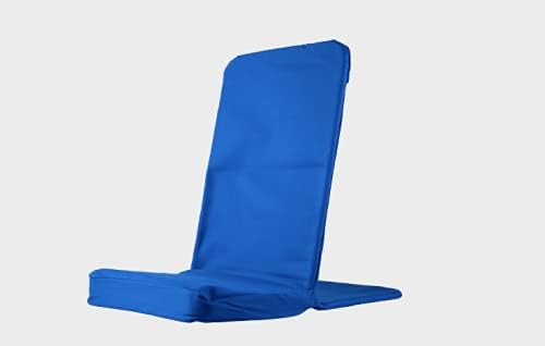 Original BackJack-Made in The USA- Royal Cotton Fabric Lightweight Floor Seating Chair for Gaming Families Parents Daycare Back Support Reading Yoga Meditation Dorm School