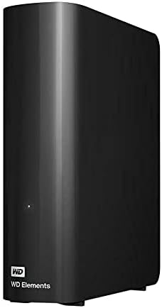 Western Digital - WD Elements 10TB Desktop Hard Drive - USB 3.0 for Laptop Desktop Windows Computer - Crypto Chia Mining - WDBWLG0100HBK-NESN