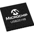 Microchip Technology USB2514BT-I/M2 Low/Full/High Speed Compatible 4 Port Hub - USB 2.0-3.3V - 36-Pin SQFN - Tray (5 Item/s)