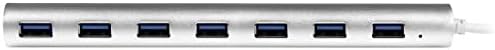 StarTech.com 7-Port USB Hub USB A to 7x USB-A Ports USB 3.2 5Gbps Self-Powered Portable Laptop Hub with power supply