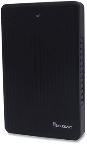 AbilityOne - 7050016897545 - External Hard Drive - Portable - USB 3.0-4TB - Black