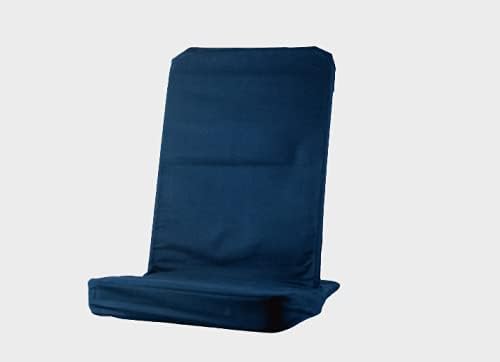 Original BackJack-Made in The USA- Extra Large Tough Duck Navy Lightweight Floor Seating Chair for Gaming Families Parents Daycare Back Support Reading Yoga Meditation Dorm