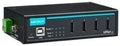 MOXA UPort 404-4 Ports Industrial-Grade USB Hub with Adapter 0 to 60°C Operating Temperature