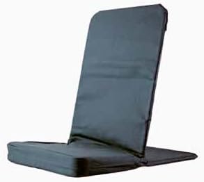 Original BackJack -Made in The USA- Navy Cotton Fabric Lightweight Floor Seating Chair for Gaming Families Parents Daycare Back Support Reading Yoga Meditation Dorm School