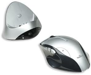 USB Wireless Optical Desktop Mouse Programmable Six Buttons with Scroll Wheel 800dpi - Manhattan 176958