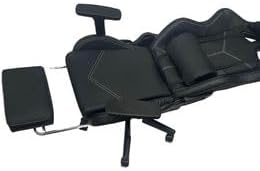 Black Gaming Chair with Leg Rest All Adjustable Heavy Duty Office Chair