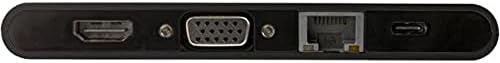 StarTech.com USB C Multiport Adapter - USB Type-C Mini Dock with HDMI 4K or VGA 1080p Video - 100W Power Delivery Passthrough 3-port USB 3.0 Hub GbE SD &amp MicroSD - Laptop Travel Dock (DKT30CHVS