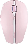 CHERRY GENTIX BT Wireless Bluetooth Mouse Multi-Device Function for up to 3 Devices Switchable Resolution (1000/2000 DPI) 7 Buttons and Scroll Wheel Battery Operated Black (Cherry Blossom)