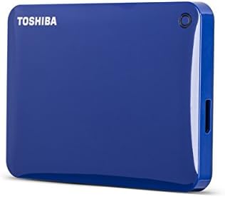 Toshiba Canvio Connect II 2TB Portable Hard Drive Blue (HDTC820XL3C1)