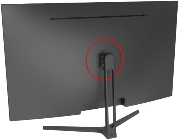 ZZA 32 Inch Computer Monitor 4K UHD Ultra-Clear (3840×2160p) IPS Screen 100% sRGBHDR10178° Viewing Angle Display Port/HDMI Compatible with Wall mounting 100 * 100MM