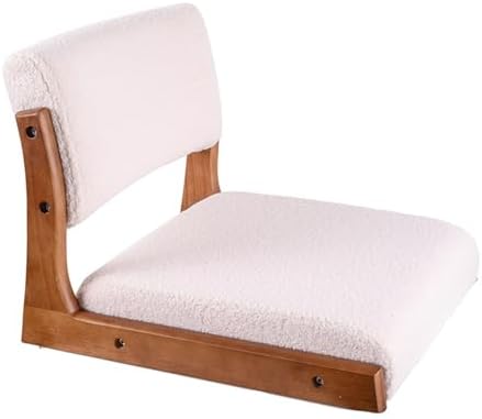 BTZHY Floor Chair Tatami Chair Accent Furniture Meditation Floor Chair Living Room Chair Floor seat Portable Japanese Legless Chair Lazy Sofa for Bay Window Meditation Reading