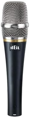 Heil Sound 364938 Utility Handheld Microphone with Mic Clip &amp Windscreen