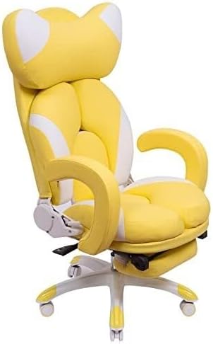 Gaming Chair Racing Style Ergonomic High-Back with Massage Lumbar Support Adjustable Swivel Office Desk Chair with Retractable Footrest 260-300lbs Capacity(Type R)
