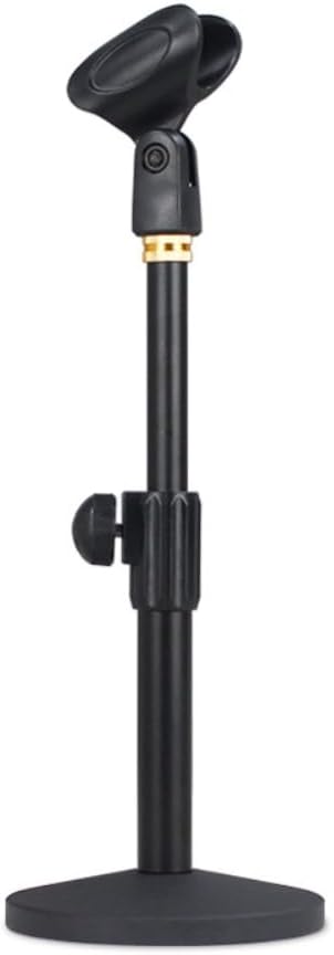 Audio-Technica AT2040 Hypercardioid Dynamic Podcast Microphone Bundle with Pop Filter + XLR Cable + Microphone Desktop Stand + Microfiber Cleaning Cloth (5 Items)