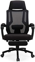 Office Chair Gaming Chair Computer Chair Reclining Office Desk Chair Adjustable High Back Ergonomic Computer Mesh Recliner Home Office Chairs with Footrest and Lumbar Support (Color :