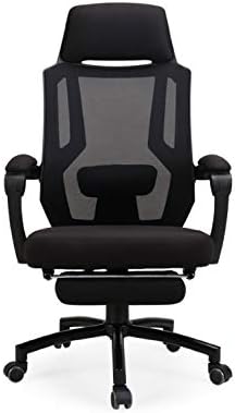 Office Chair Gaming Chair Computer Chair Reclining Office Desk Chair Adjustable High Back Ergonomic Computer Mesh Recliner Home Office Chairs with Footrest and Lumbar Support (Color :
