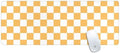 Skinit Large Gaming Mouse Pad - Yellow and White Checkerboard Design with Stitched Edges Waterproof Non-Slip Rubber Base Desk Mat for Keyboard &amp Mouse 31.5 x 11.8 inches