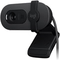 Logitech BRIO 105 Webcam - Graphite - 1920 x 1080 Video (Renewed)