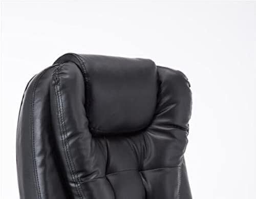 Ergonomic Executive Office Chair with PU Leather High Back 360° Swivel Adjustable Height &amp Silent PU Casters