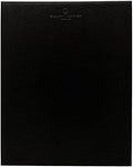 Gallery Leather Smooth Leather Mouse Pad - Portrait Layout Non-Slip &amp Waterproof Great for Work Desk &amp Home Handcrafted - Freeport Black - 10 x 8