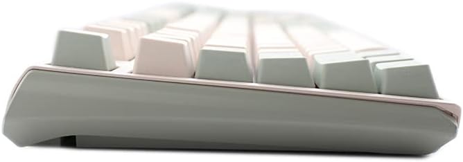 Ducky One 3 Matcha 100% Mechanical Keyboard: Quack Mechanics Dampening Hot-Swappable Cherry MX Red Switches High-Density PBT Tripleshot Keycaps no RGB US