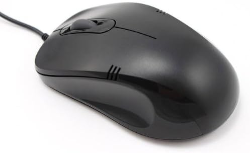 Pack of 5 iMicro 3D Optical USB Mouse with 800 dpi Resolution ABS Material Full Injection Black (MO-1008BU)