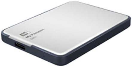 WD My Passport Slim 2TB Portable Metal External Hard Drive USB 3.0 with Auto Backup