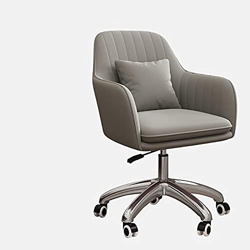 REMYS Office Chair Computer Desk Chair Simplicity Gaming Chair Fashion Casual Desk Chair Bedroom Backrest Computer Armchair (Color : J)