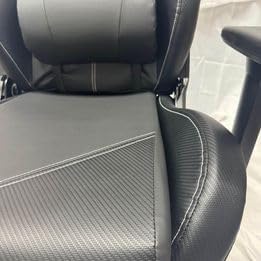 Black Gaming Chair with Leg Rest All Adjustable Heavy Duty Office Chair