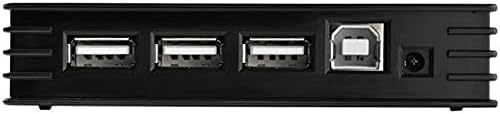 StarTech.com 7 Port USB 2.0 Hub – Portable and Compact – Bus Powered USB 2.0 Extender – USB Multiport Expander TAA (ST7202USB)