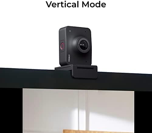 OBSBOT Meet 1080P 60FPS Webcam Full HD Auto-Focus &amp AI-Powered Framing Computer Camera Background Replacement HDR Adjustable FOV Webcam for Conferencing Video Calling Live Sreaming PC Lap
