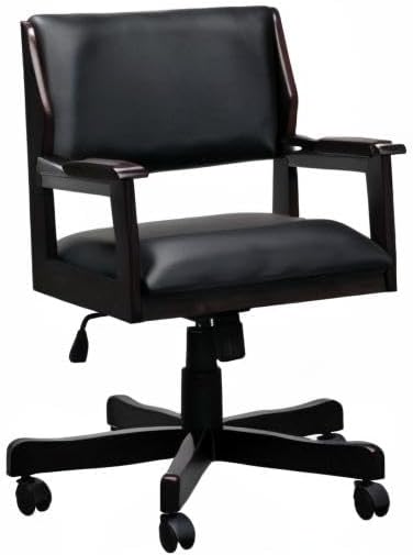 Signature Game Table Rocker-Swivel Chairs (Sold in Pairs) (Mahogany)