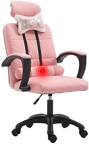 Office Chair Swivel Desk Chair Gaming Chair Computer Chairs Swivel Chair Video Game Chair High Back Adjustable Gaming Chair Ergonomics Lifting Rotation Computer Chair With Headrest And Lumbar Massage