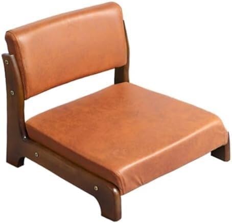 ELEFOCUS Portable Floor Chair Tatami Chair with Backrest Home Bay Window Lazy Backrest Chair Meditation Floor Seating(K2)