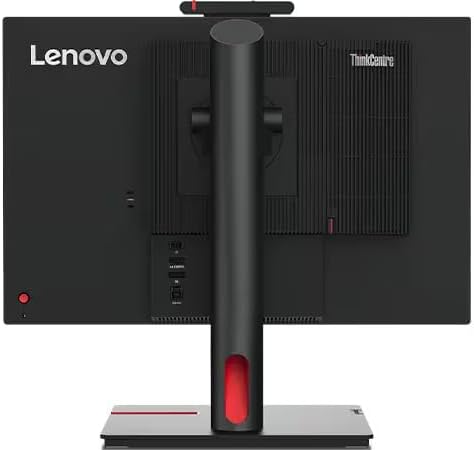 Lenovo ThinkVision TIO22 22 FHD IPS Monitor with 4ms Response Time Anti-Glare VESA Mount (100 x 100mm) Displayport HDMI Black Color (12N8GAR1UZ) 2 Pack w/DKZ Hub &amp ErgoFlexy Dual Mount Arm