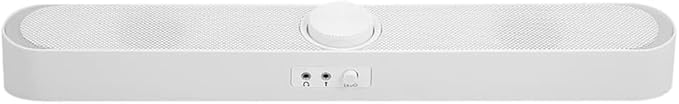 Computer Speakers for Desktop USB Powered Speaker Bar Portable Computer Speakers 3.5mm Audio Mic Plug Wired Soundbar Speaker for PC Tablet Laptop(OneColor)