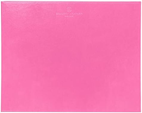Gallery Leather Smooth Leather Mouse Pad - Landscape Layout Non-Slip &amp Waterproof Great for Work Desk &amp Home Handcrafted - Acadia Hope - 10 x 8