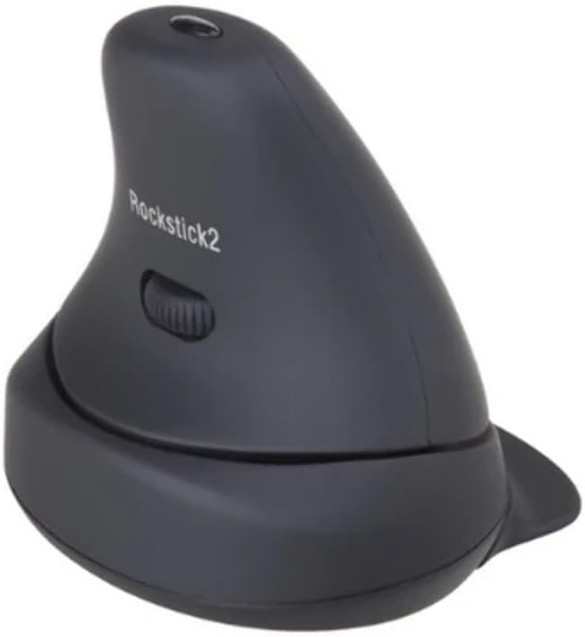 Ergoguys Ergonomic Rockstick 2 Meduim Mouse Wireless KOV-RS200WM Black