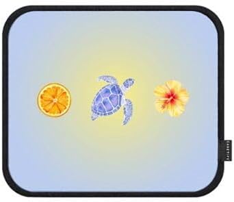 CASETiFY All Overprint Mouse Pad - Turtle's Garden