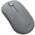 Lenovo Yoga Bluetooth Silent Mouse 3 Level DPI Adjustment 36 Month Battery Life Bluetooth 5.3 3 Device Paring Whisper Quiet Programmable Buttons Smooth Finish Luna Grey