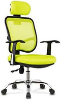 Office Chair Gaming Chair Computer Chair Lifting Computer Chair Home Seat Office Chair Gaming Chair Office Chair Reclining Back (Color : Argento)