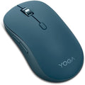 Lenovo Yoga Bluetooth Silent Mouse 3 Level DPI Adjustment 36 Month Battery Life Bluetooth 5.3 3 Device Paring Whisper Quiet Programmable Buttons Smooth Finish Tidal Teal
