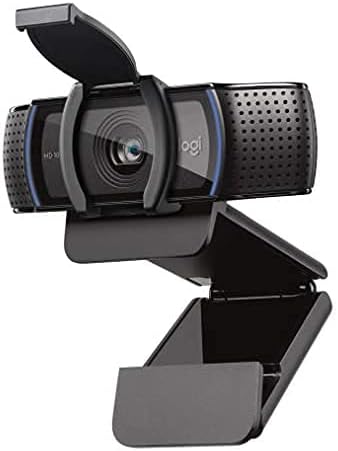 Logitech C920e HD 1080p Webcam + Litra Glow Premium LED Streaming Light - Zoom and Microsoft Teams Compatible Webcam with Adjustable Desktop Mounting
